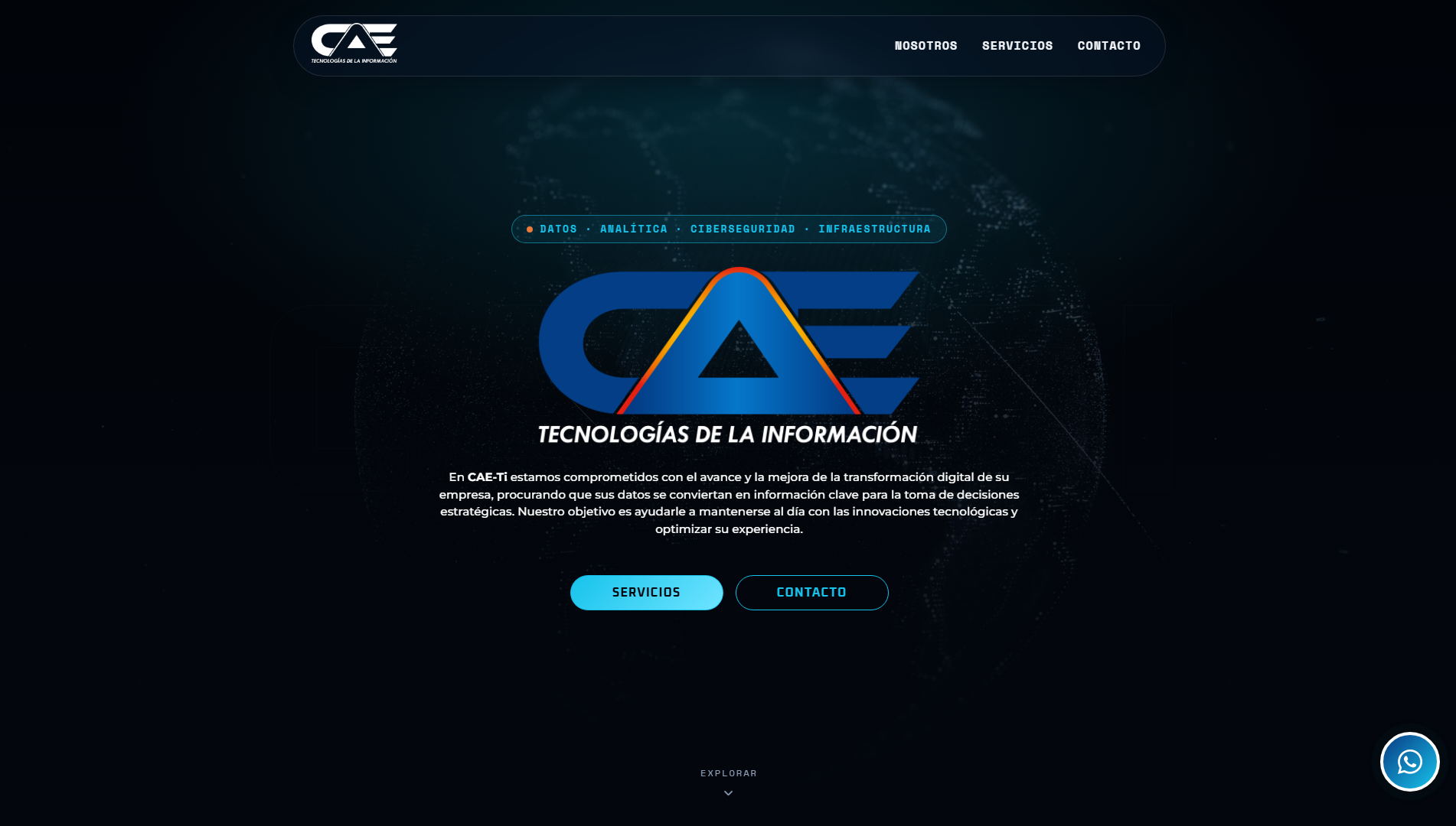 Sitio web de CAE-Ti