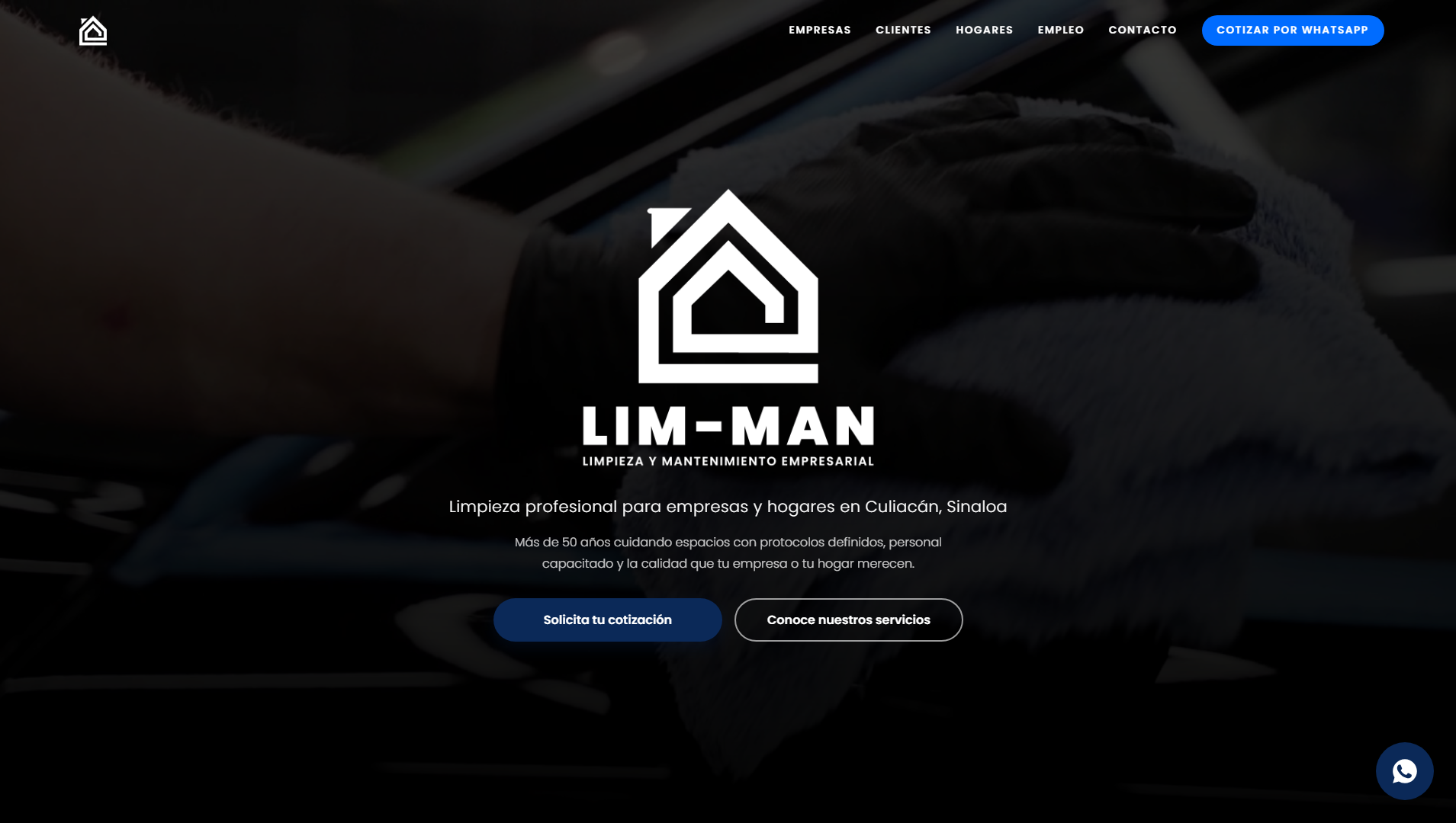Sitio web de LIM-MAN