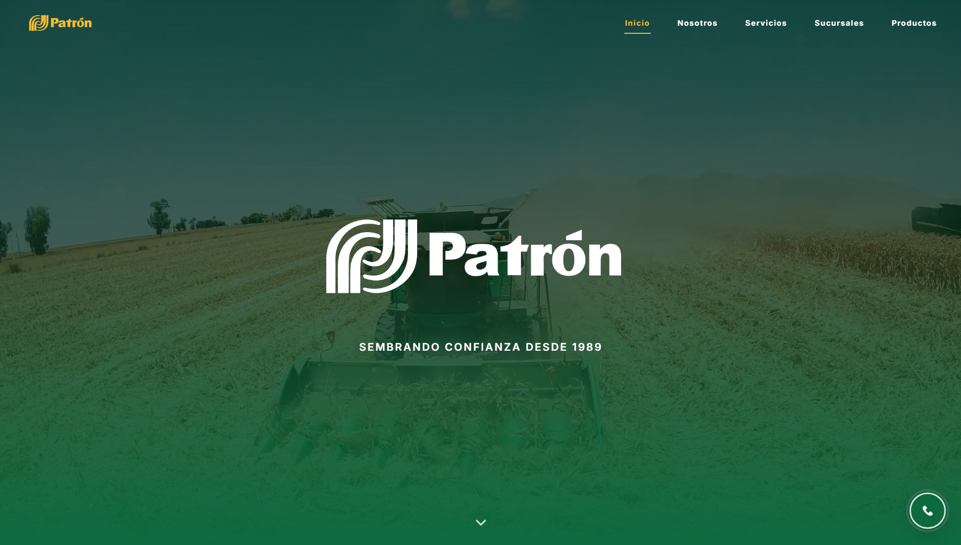 Sitio web de Grupo Patrón